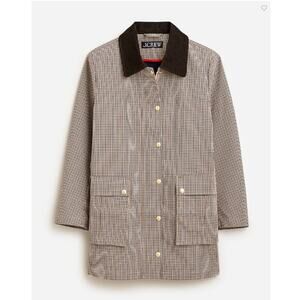 J. Crew Heritage Barn Jacket in Harrington Plaid Size Large Style BT816